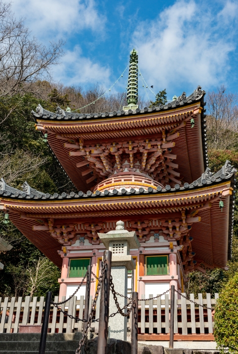 A shrine in Nishinomiya, Japan.
